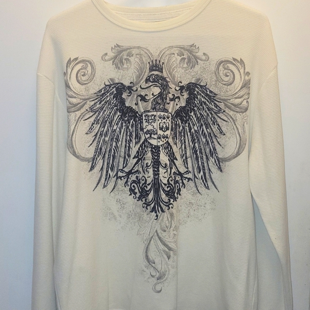 Mens thin long-sleeve pull over